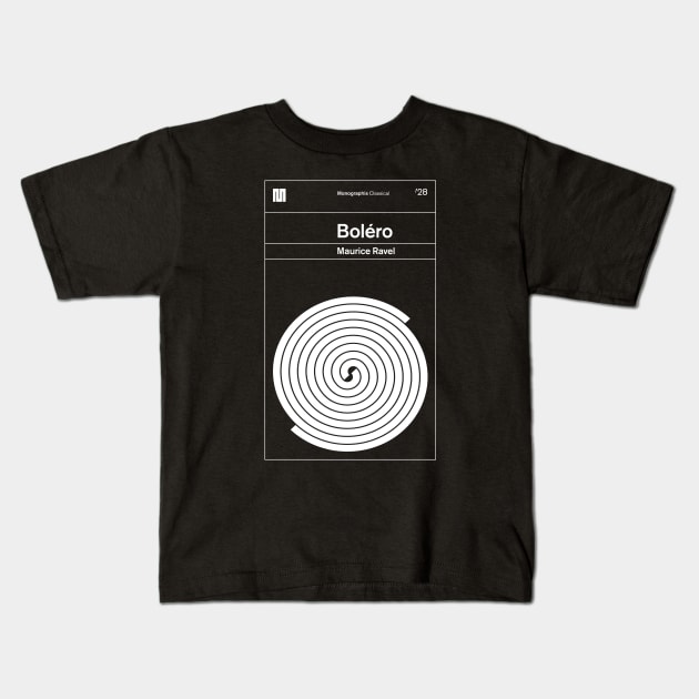 Boléro Kids T-Shirt by Monographis